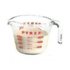 Pyrex Pyrex Prepware 1 Cup Measuring Cup with Red Graphics REX1044